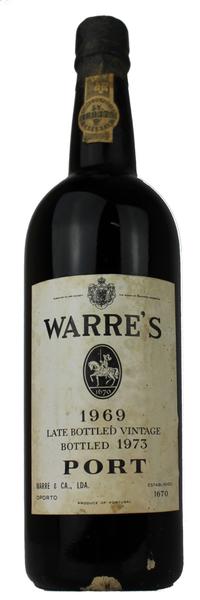Warre's Vintage Port, 1969